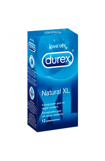 DUREX NATURAL XL 12 UDS - Imagen 1