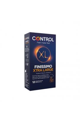 CONTROL PRESERVATIVOS FINISSIMO XTRA LARGE 12UDS - Imagen 1