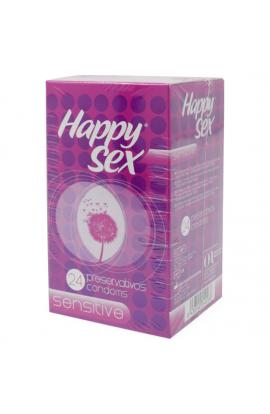 HAPPY SEX PRESERVATIVO SENSITIVE 24 UDS - Imagen 1