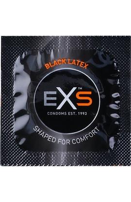 PRESERVATIVOS EXS BLACK LATEX - 100 PACK - Imagen 1